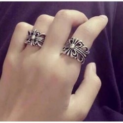 2022SS CHROME HEARTS Chrome Hearts New ring with excellent assertiveness