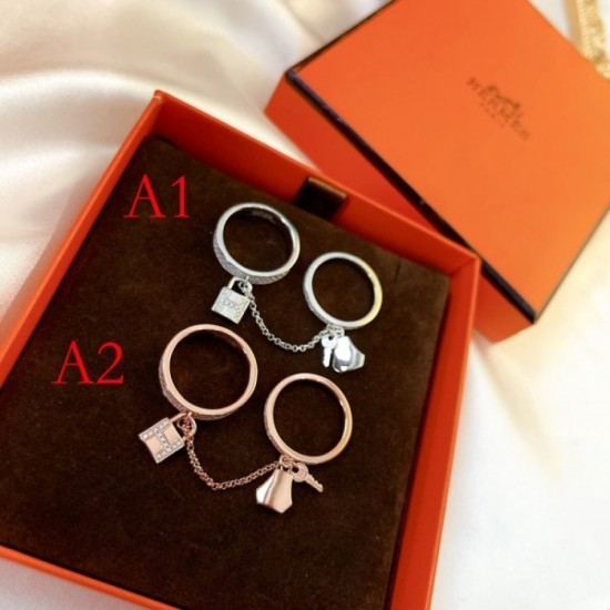 HERMES Hermes 2022SS new damage processing ring HERMES Hermes 2022SS new damage processing ring