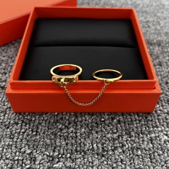 Outstanding impact design HERMES Hermes 2022AW ring Outstanding impact design HERMES Hermes 2022AW ring