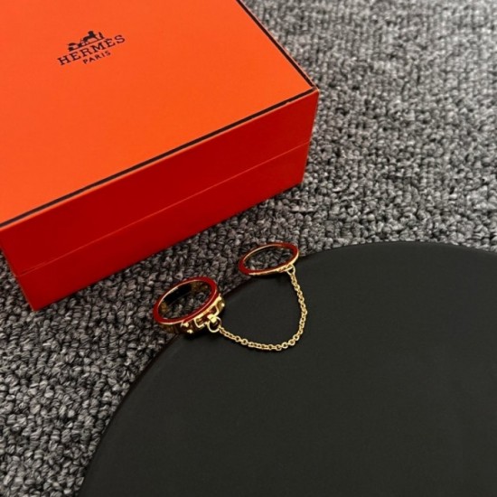 Outstanding impact design HERMES Hermes 2022AW ring Outstanding impact design HERMES Hermes 2022AW ring