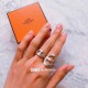 HERMES Hermes 2022AW ring for elegant casual coordination HERMES Hermes 2022AW ring for elegant casual coordination