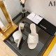 Classic street style medium heel slippers 2022SS CHANEL Chanel Classic street style medium heel slippers 2022SS CHANEL Chanel
