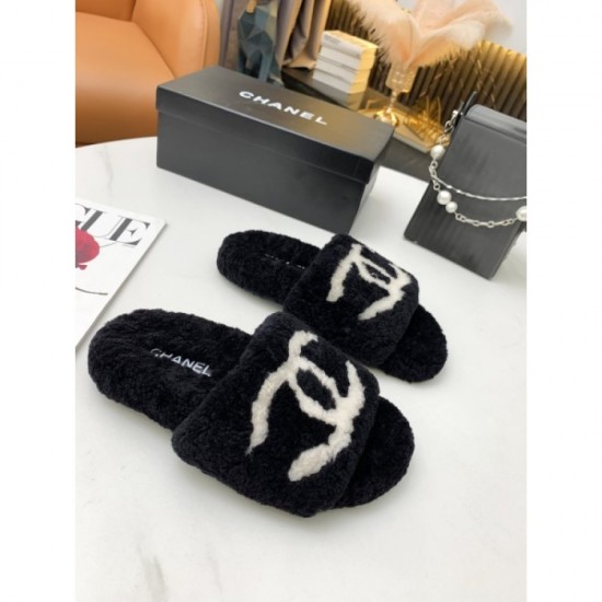 2022AW Fur Sabot Shoes Pre-order item CHANEL Chanel 2022AW Fur Sabot Shoes Pre-order item CHANEL Chanel