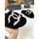 2022AW Fur Sabot Shoes Pre-order item CHANEL Chanel 2022AW Fur Sabot Shoes Pre-order item CHANEL Chanel