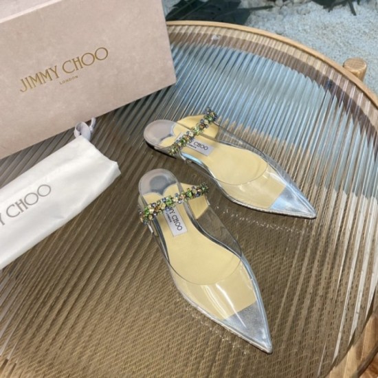 This season's hottest first-class flat sandals 2022SS JIMMY CHOO Jimmy Choo This season's hottest first-class flat sandals 2022SS JIMMY CHOO Jimmy Choo