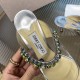 Sold out required limited SALE medium heel slippers 2022SS JIMMY CHOO Jimmy Choo Sold out required limited SALE medium heel slippers 2022SS JIMMY CHOO Jimmy Choo