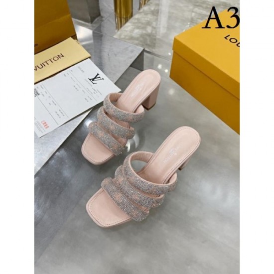 Super fashionable popular high heel slippers 2022SS LOUIS VUITTON Louis Vuitton Super fashionable popular high heel slippers 2022SS LOUIS VUITTON Louis Vuitton