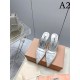 Casual outfit high heel sandals 2022SS MIU MIU Casual outfit high heel sandals 2022SS MIU MIU
