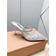 Casual outfit high heel sandals 2022SS MIU MIU Casual outfit high heel sandals 2022SS MIU MIU