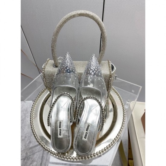 Casual outfit high heel sandals 2022SS MIU MIU Casual outfit high heel sandals 2022SS MIU MIU