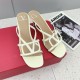 Adult-like texture High heel slippers 2022SS VALENTINO Valentino Adult-like texture High heel slippers 2022SS VALENTINO Valentino