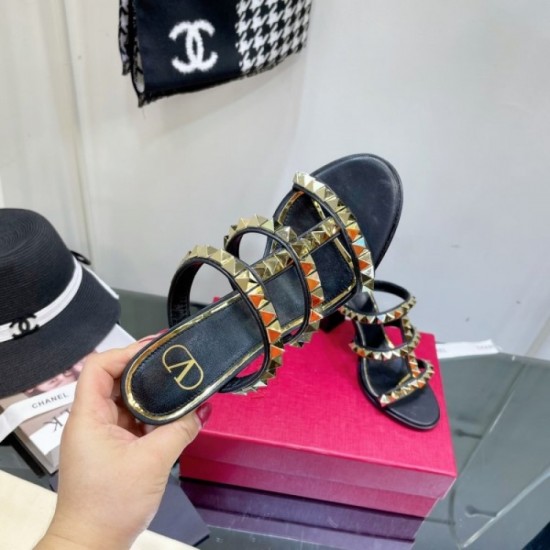 Summer season feature high heel slippers 2022SS VALENTINO Valentino Summer season feature high heel slippers 2022SS VALENTINO Valentino
