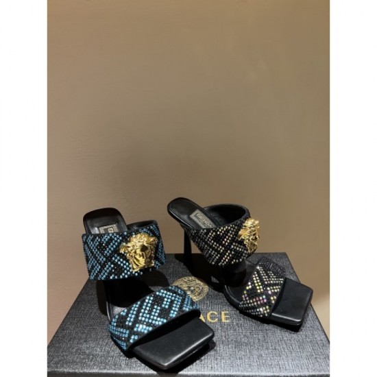High heel slippers becoming mainstream 2022SS VERSACE Versace High heel slippers becoming mainstream 2022SS VERSACE Versace