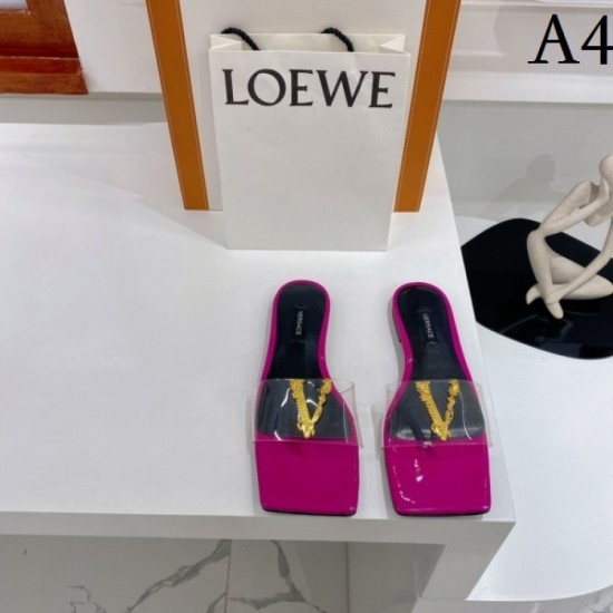 Attractive point Flat slippers 2022SS VERSACE Versace Attractive point Flat slippers 2022SS VERSACE Versace