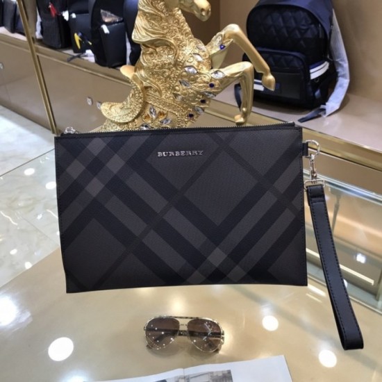 2022SS Men's Clutch Bag Unique Design BURBERRY Burberry 2022SS Men's Clutch Bag Unique Design BURBERRY Burberry