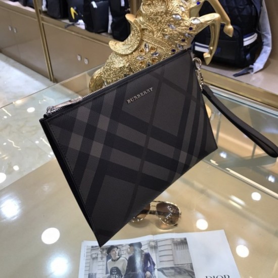 2022SS Men's Clutch Bag Unique Design BURBERRY Burberry 2022SS Men's Clutch Bag Unique Design BURBERRY Burberry