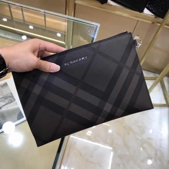 2022SS Men's Clutch Bag Unique Design BURBERRY Burberry 2022SS Men's Clutch Bag Unique Design BURBERRY Burberry