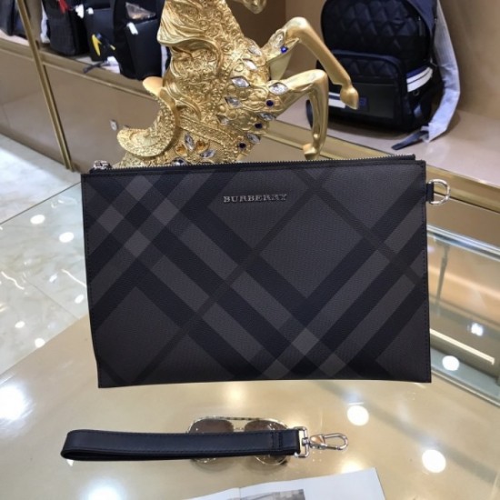 2022SS Men's Clutch Bag Unique Design BURBERRY Burberry 2022SS Men's Clutch Bag Unique Design BURBERRY Burberry