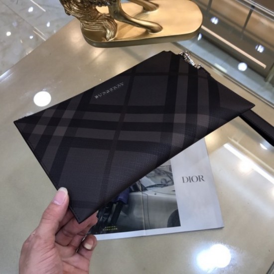 2022SS Men's Clutch Bag Unique Design BURBERRY Burberry 2022SS Men's Clutch Bag Unique Design BURBERRY Burberry