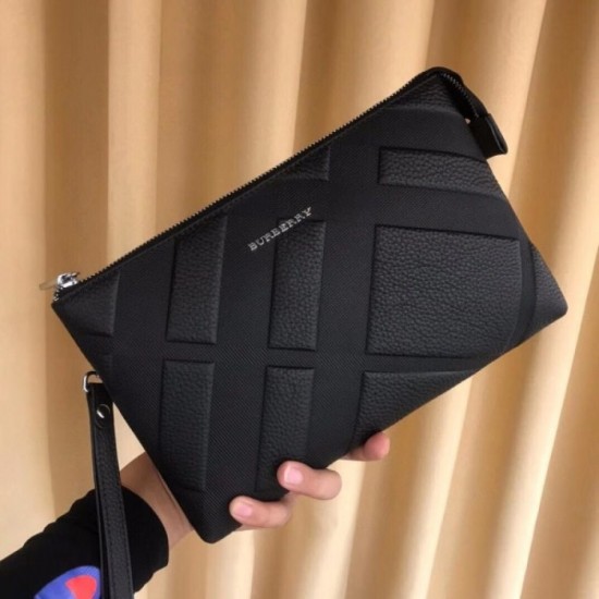 2022SS Men's Clutch Bag Adult-like atmosphere BURBERRY Burberry 2022SS Men's Clutch Bag Adult-like atmosphere BURBERRY Burberry