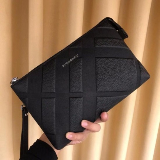 2022SS Men's Clutch Bag Adult-like atmosphere BURBERRY Burberry 2022SS Men's Clutch Bag Adult-like atmosphere BURBERRY Burberry