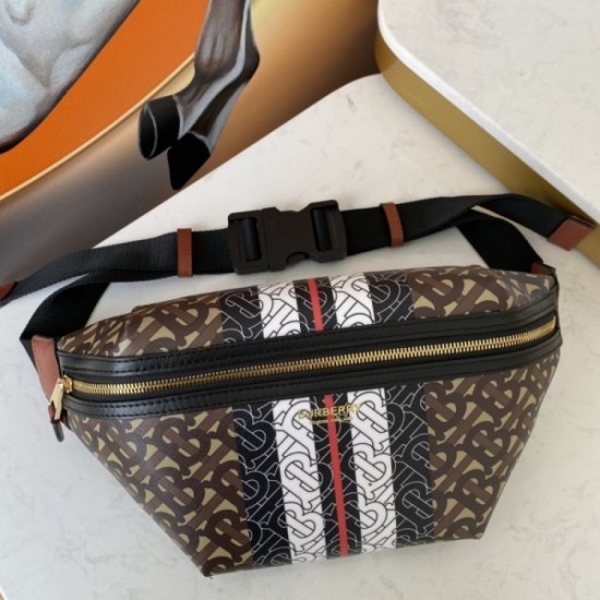 2022SS Men's waist bag popular boiling item BURBERRY Burberry 2022SS Men's waist bag popular boiling item BURBERRY Burberry