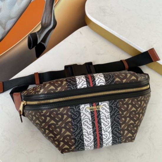 2022SS Men's waist bag popular boiling item BURBERRY Burberry 2022SS Men's waist bag popular boiling item BURBERRY Burberry