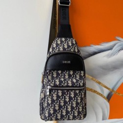 2022SS Men's Chest Bag Long Sustainable DIOR Dior