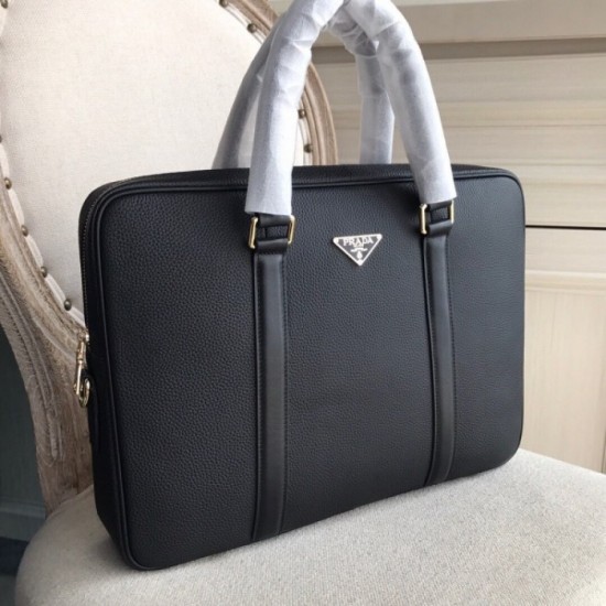 2022SS Men's Briefcase Latest Pre-emption Fashionable Logo PRADA Prada 2022SS Men's Briefcase Latest Pre-emption Fashionable Logo PRADA Prada