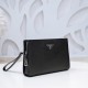 2022SS Men's Clutch Bag Latest Advance Fashionable Logo PRADA Prada 2022SS Men's Clutch Bag Latest Advance Fashionable Logo PRADA Prada
