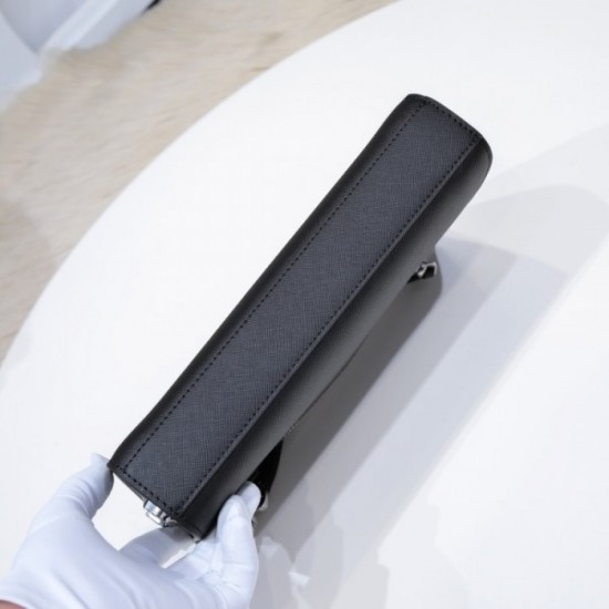 2022SS Men's Clutch Bag Latest Advance Fashionable Logo PRADA Prada 2022SS Men's Clutch Bag Latest Advance Fashionable Logo PRADA Prada