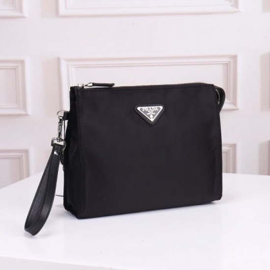 2022SS Men's Clutch Bag An item that brings out the texture PRADA Prada 2022SS Men's Clutch Bag An item that brings out the texture PRADA Prada