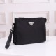 2022SS Men's Clutch Bag An item that brings out the texture PRADA Prada 2022SS Men's Clutch Bag An item that brings out the texture PRADA Prada