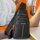 2022SS Men's chest bag A unique item that will be the protagonist PRADA Prada 2022SS Men's chest bag A unique item that will be the protagonist PRADA Prada
