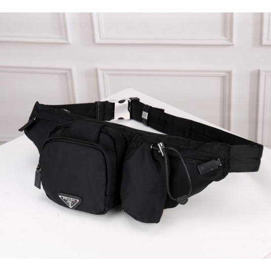 2022SS Men's waist bag A must-have item for fashion people PRADA Prada 2022SS Men's waist bag A must-have item for fashion people PRADA Prada