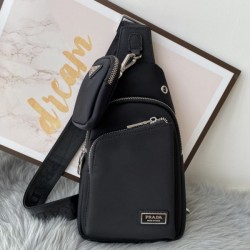 2022SS Men's Chest Bag This season's hottest trend PRADA Prada