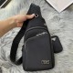 2022SS Men's Chest Bag This season's hottest trend PRADA Prada 2022SS Men's Chest Bag This season's hottest trend PRADA Prada