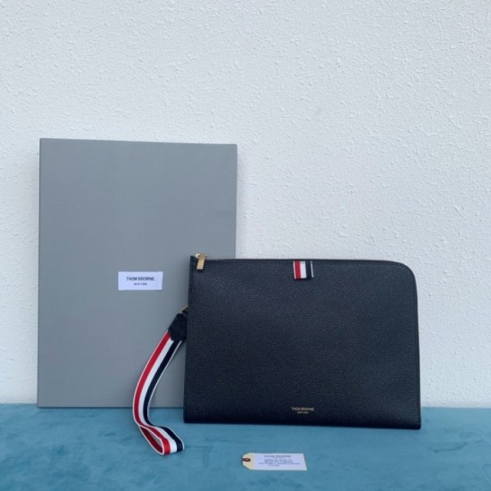 2022SS Men's Clutch Bag High quality popular item THOM BROWNE Thom Browne 2022SS Men's Clutch Bag High quality popular item THOM BROWNE Thom Browne