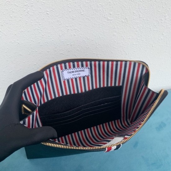 2022SS Men's Clutch Bag High quality popular item THOM BROWNE Thom Browne 2022SS Men's Clutch Bag High quality popular item THOM BROWNE Thom Browne