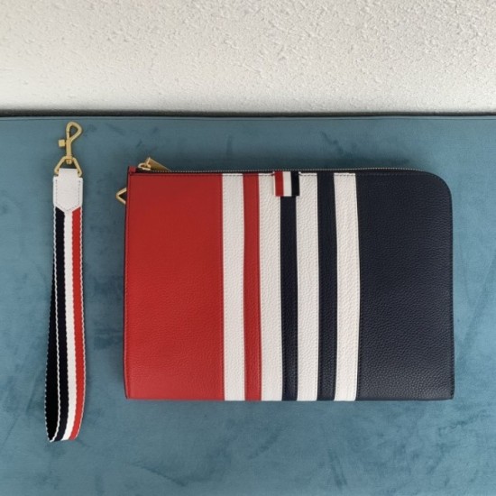 2022SS Men's Clutch Bag Cool Item THOM BROWNE Thom Browne 2022SS Men's Clutch Bag Cool Item THOM BROWNE Thom Browne