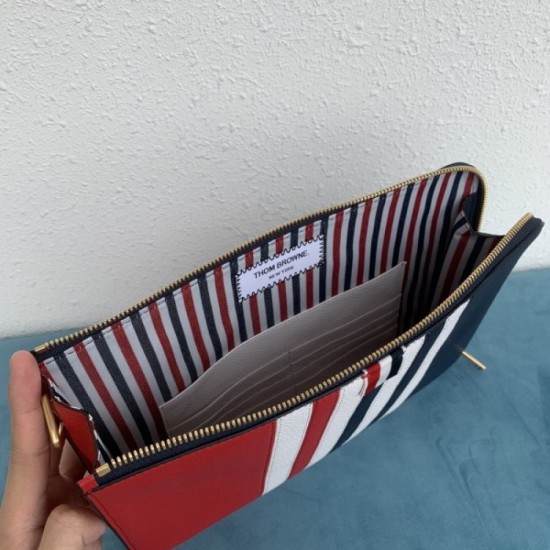 2022SS Men's Clutch Bag Cool Item THOM BROWNE Thom Browne 2022SS Men's Clutch Bag Cool Item THOM BROWNE Thom Browne
