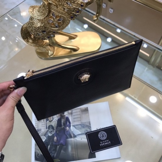 2022SS Men's Clutch Bag New Limited Gorgeous Cute VERSACE Versace 2022SS Men's Clutch Bag New Limited Gorgeous Cute VERSACE Versace