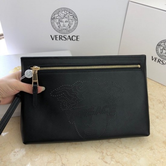 2022SS Men's Clutch Bag Enjoy trendy outfits VERSACE Versace 2022SS Men's Clutch Bag Enjoy trendy outfits VERSACE Versace