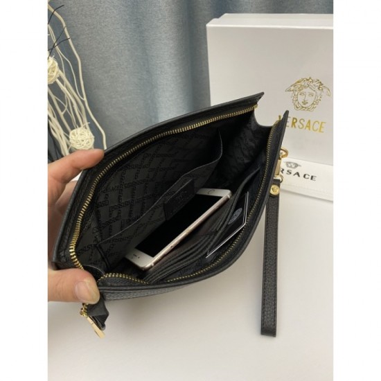 2022SS Men's Clutch Bag Latest Featured Fashion VERSACE Versace 2022SS Men's Clutch Bag Latest Featured Fashion VERSACE Versace
