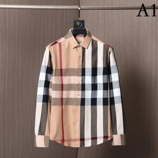 BURBERRY Burberry 2022 men's long-sleeved shirt classic popular latest work BURBERRY Burberry 2022 men's long-sleeved shirt classic popular latest work