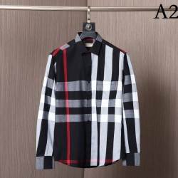 BURBERRY Burberry 2022 men's long-sleeved shirt classic popular latest work