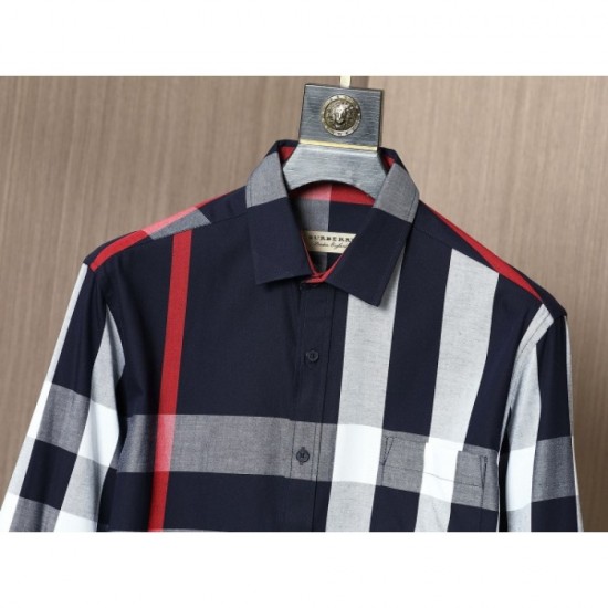 BURBERRY Burberry 2022 men's long-sleeved shirt classic popular latest work BURBERRY Burberry 2022 men's long-sleeved shirt classic popular latest work