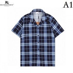 BURBERRY Burberry 2022 men's short-sleeved shirt super rare love at first sight