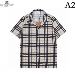BURBERRY Burberry 2022 men's short-sleeved shirt super rare love at first sight