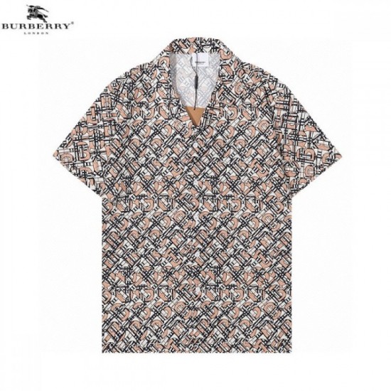 Burberry 2022 men's short sleeve shirt new this season Burberry 2022 men's short sleeve shirt new this season
